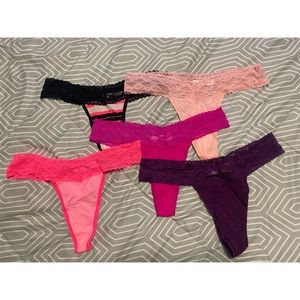 Victoria’s Secret lace thongs